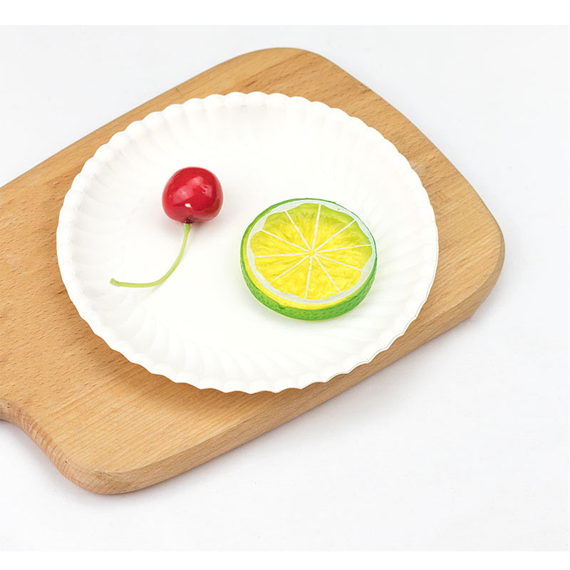 Disposable Paper Plate Birthday Cake DIY Paper Plate Tasting Plate Cake Paper Plate Tableware Dish Baking Products