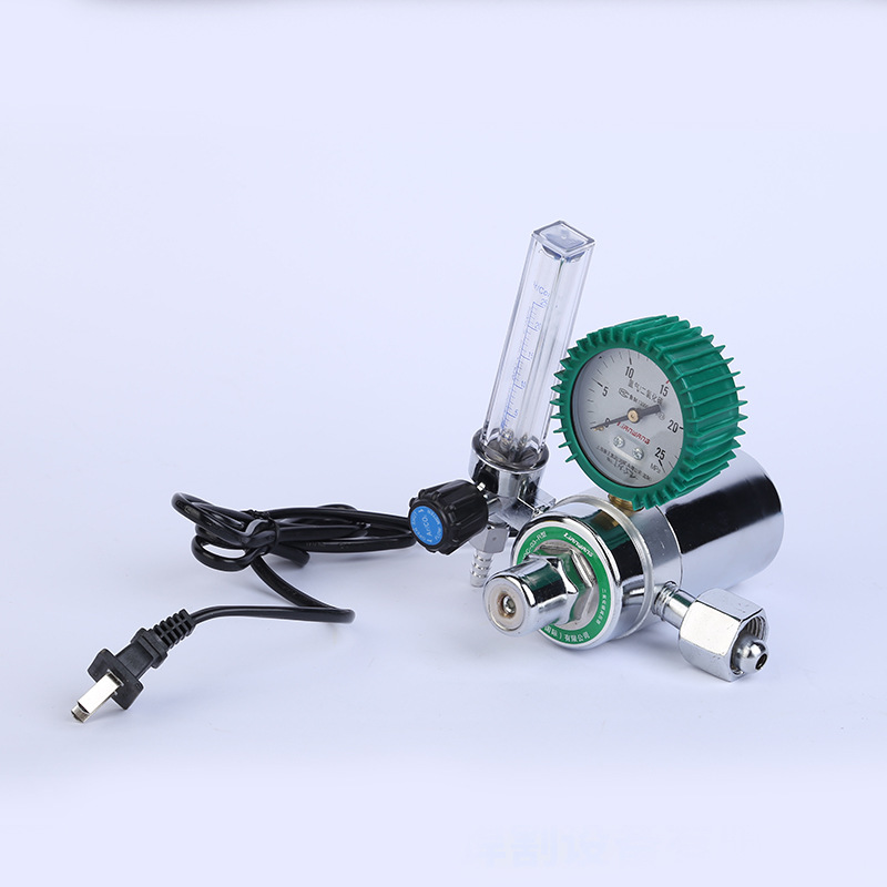 Direct supply of oxygen, acetylene, propane, argon, carbon dioxide, pressure reducer with sheath oxygen meter
