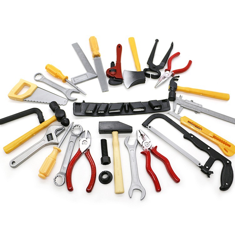 Cross-border hot sale children's simulation multifunctional repair tools 7-piece screwdriver play house educational toys