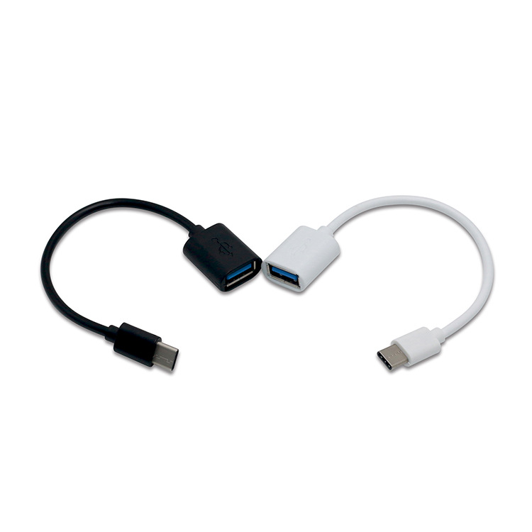 type-c injection molding otg data line usb3.1 type-c otg adapter otg injection molding adapter