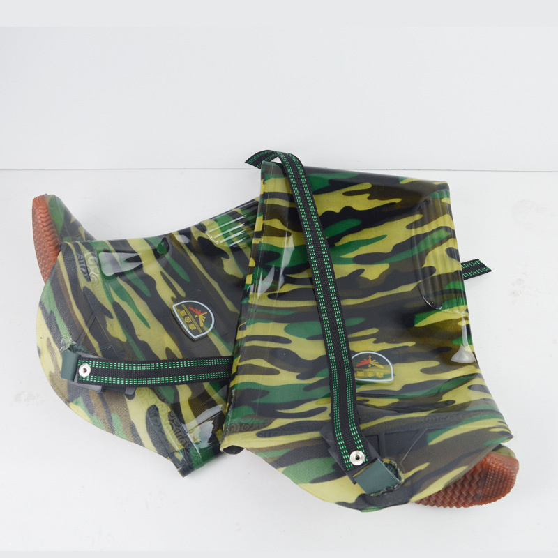 Factory wholesale camouflage 80cm long rice transplanting water shoes Paddy shoes water pants camouflage lengthened thick over the knee
