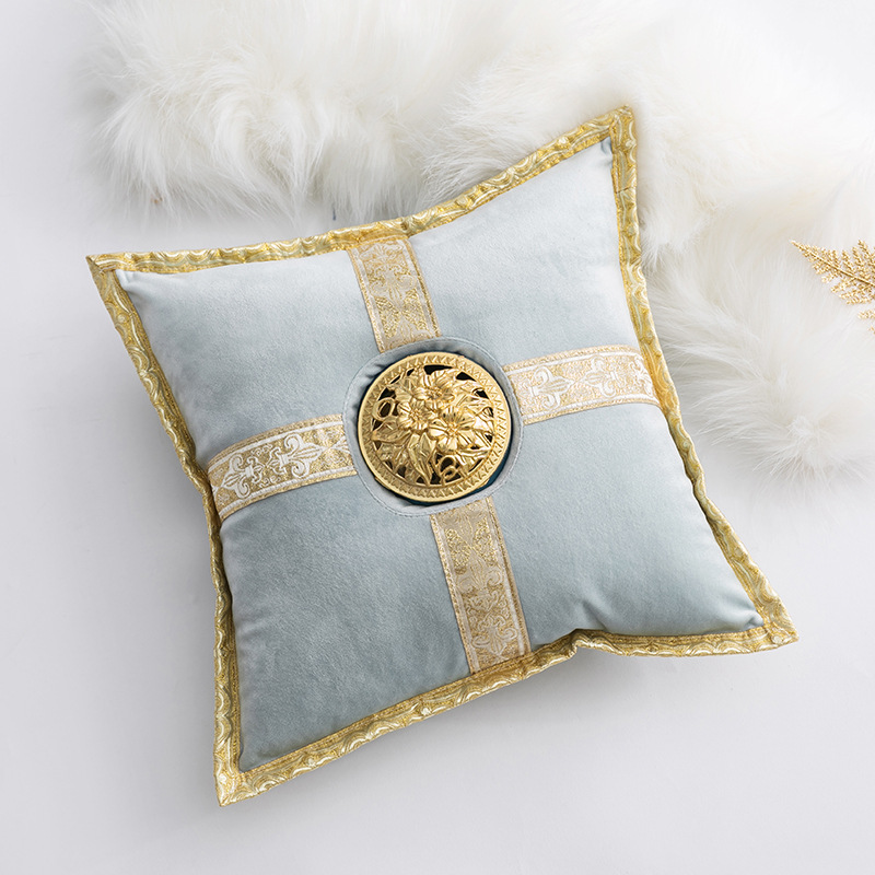 Cross-Border explosion European and American creative incense burner seat pillow aromatherapy pillow with core Middle East luxury home decoration incense burner pillow