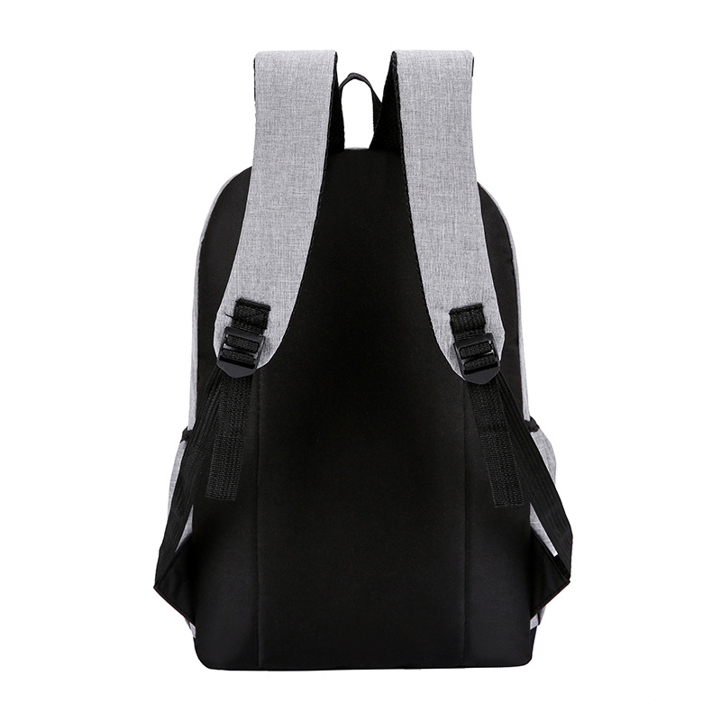 Spot 2021 New College Style Neutral Backpack Solid Color Travel Polyester Multi-piece Backpack