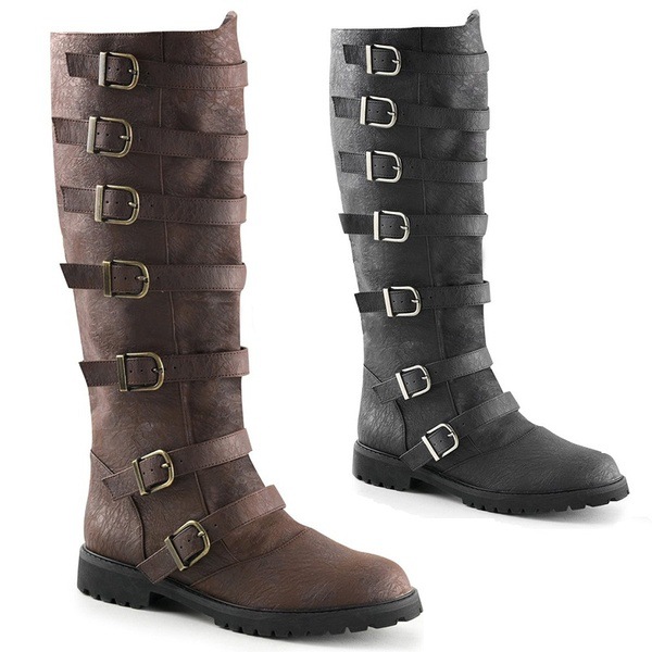 DESEO suministrar botas de hombre de gran tamaño, botas de caballero, botas de motocicleta con hebilla, tacón plano, comercio exterior transfronterizo 40-48_voghion.com