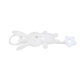 Children's tooth glue pendant rabbit elephant civet cat pendant car hanging bed hanging BB Bell