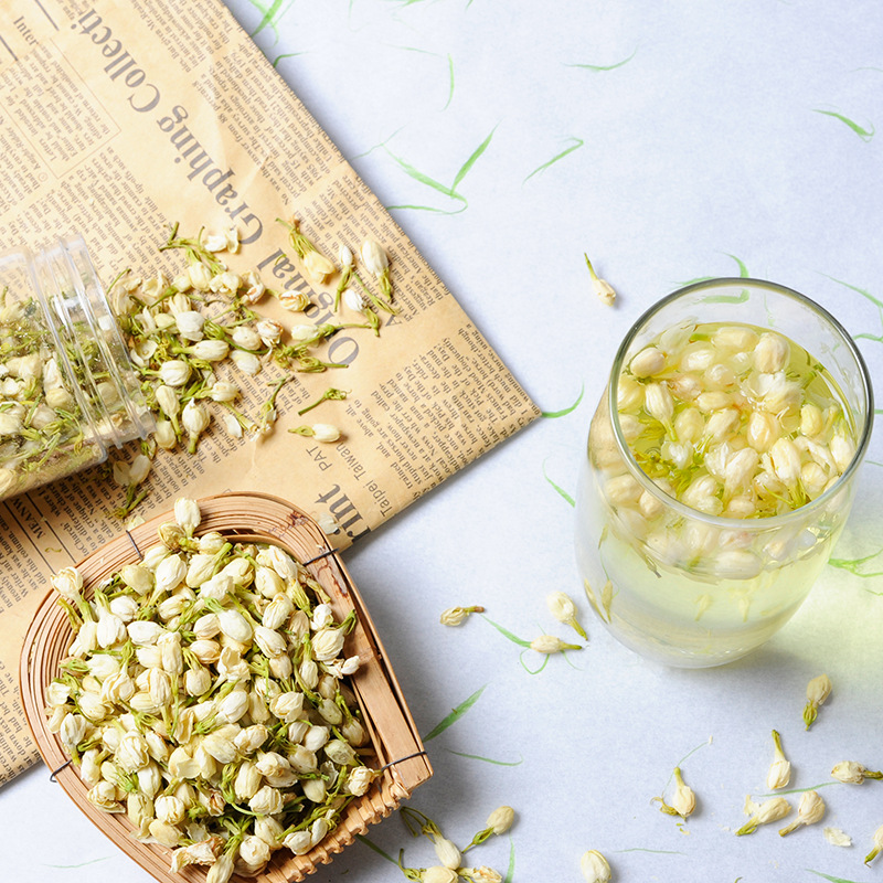 Jasmine jasmine tea Guangxi jasmine bud bulk wholesale jasmine pollen a generation of jasmine