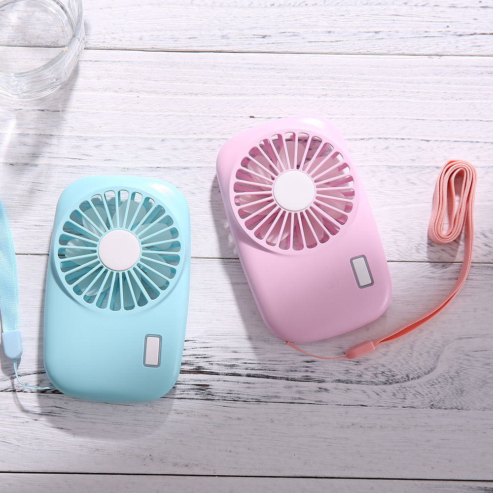 usb rechargeable mini fan outdoor portable student children ultra-thin handheld neck pocket camera fan
