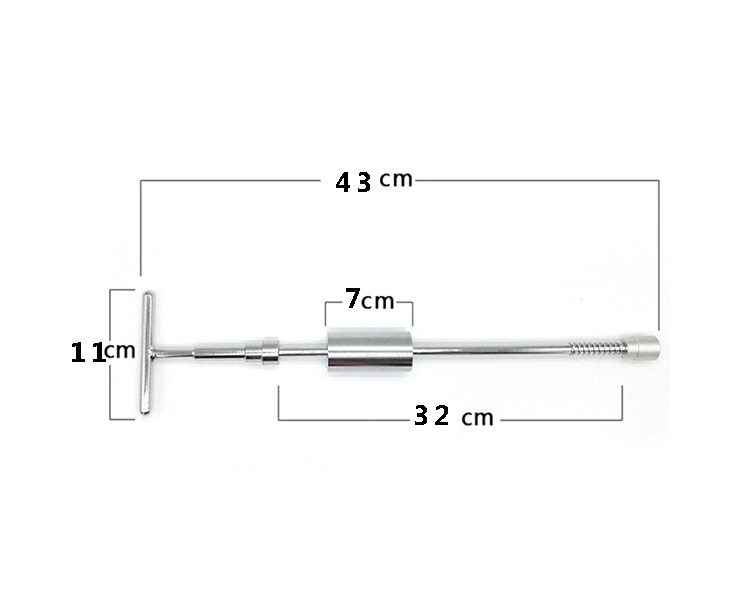 Car depression repair tool suit pit repair free sheet metal dent repair device pull rod puller small size 43CM