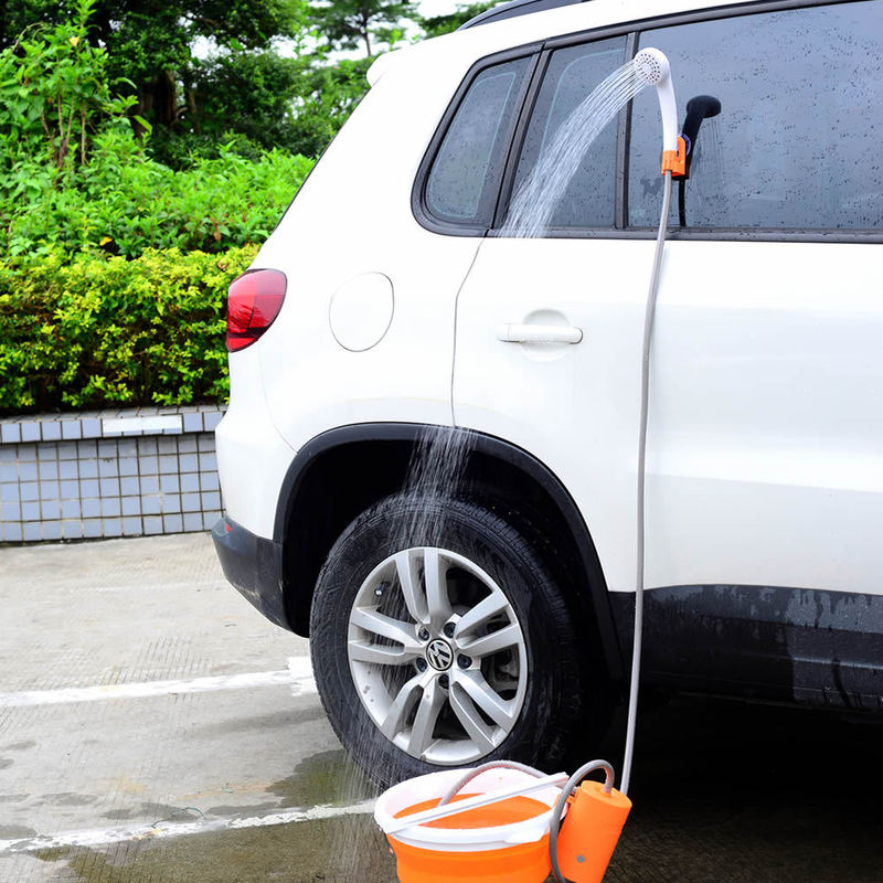 風呂の神器の学生寮のシャワー器は屋外で携帯して電気の花をこぼしてキャンプします。|undefined