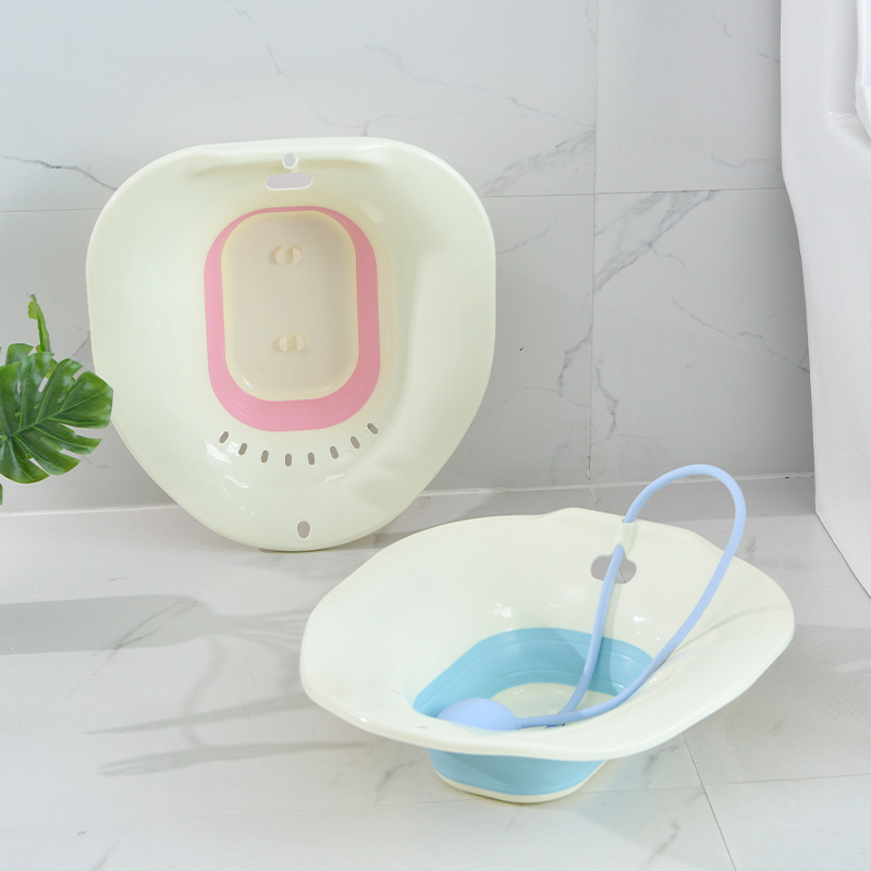 Bidet squat-free toilet basin for elderly pregnant women, Bath and butt washing basin for pregnant women, nursing basin for male and female confinement Basin