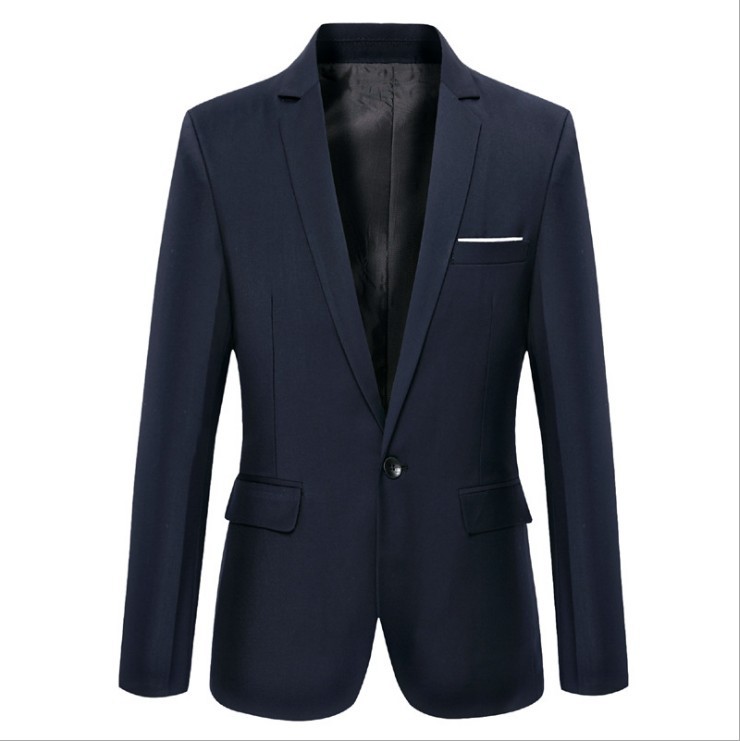Autumn New 2019 Men's Casual Suit Slim-fit Small Suit Jacket Korean Fashionable Men's Convenience Western Top