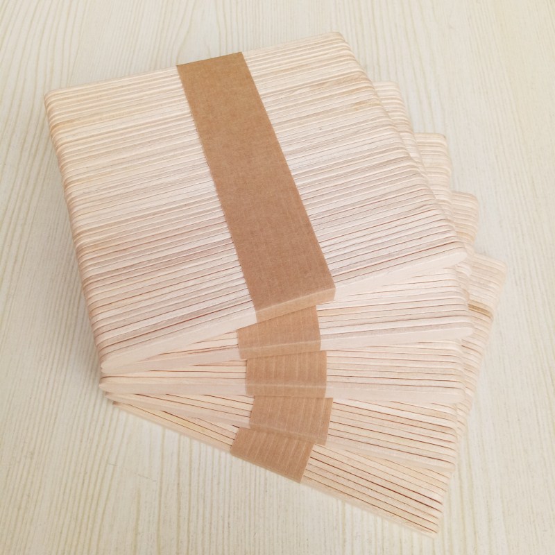 Boutique kindergarten diy handmade wooden stick material wooden ice cream stick handmade craft handmade wooden diy