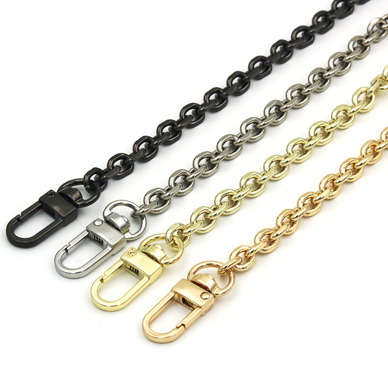 メーカー卸売ロット角o字チェーンアクセサリーチェーンペット犬鉄チェーン斜めショルダーバッグ平十字チェーン部品|undefined