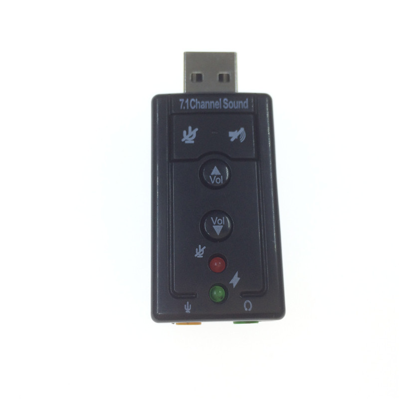 USB sound card 7.1 channel USB computer external sound card headset microphone Surround Stereo Drive-free support win