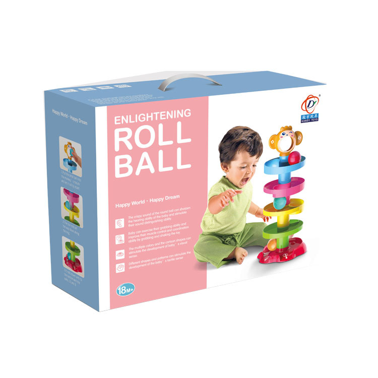 Huang Er Roll Ball Early Education Hand Grab Ball Baby Toy 0-1 Year Old Baby Toy 0-3-6-12 Months