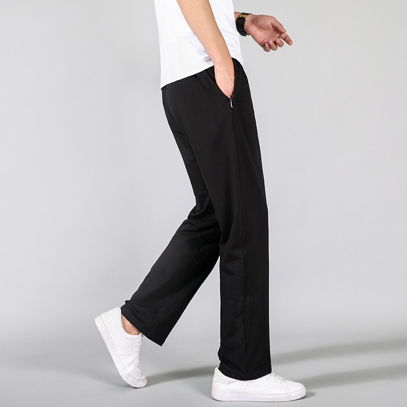 Sports Pants Men's Pants Autumn Thin Men's Casual Pants Men's Loose Straight Pants Plus Size Wei Pants Running Pants