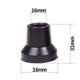 Black 16mm hole
