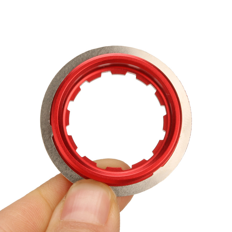 VIARON/cross-border aluminum alloy flywheel cover mountain bike road bike flywheel lock cover lock ring