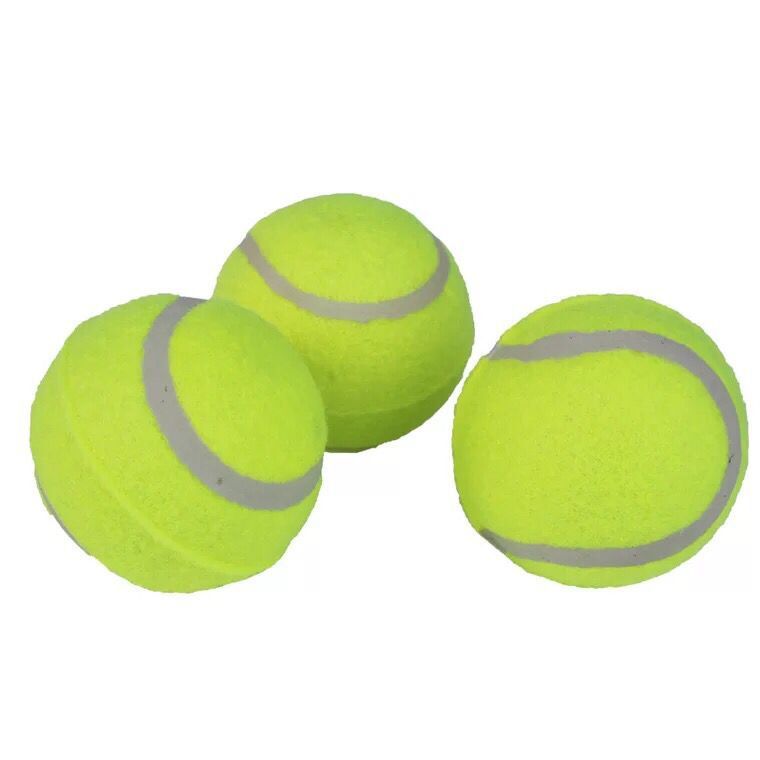 Pet tennis toy secondary dog tennis micro elastic dog training ball Teddy training toy ball supplies
