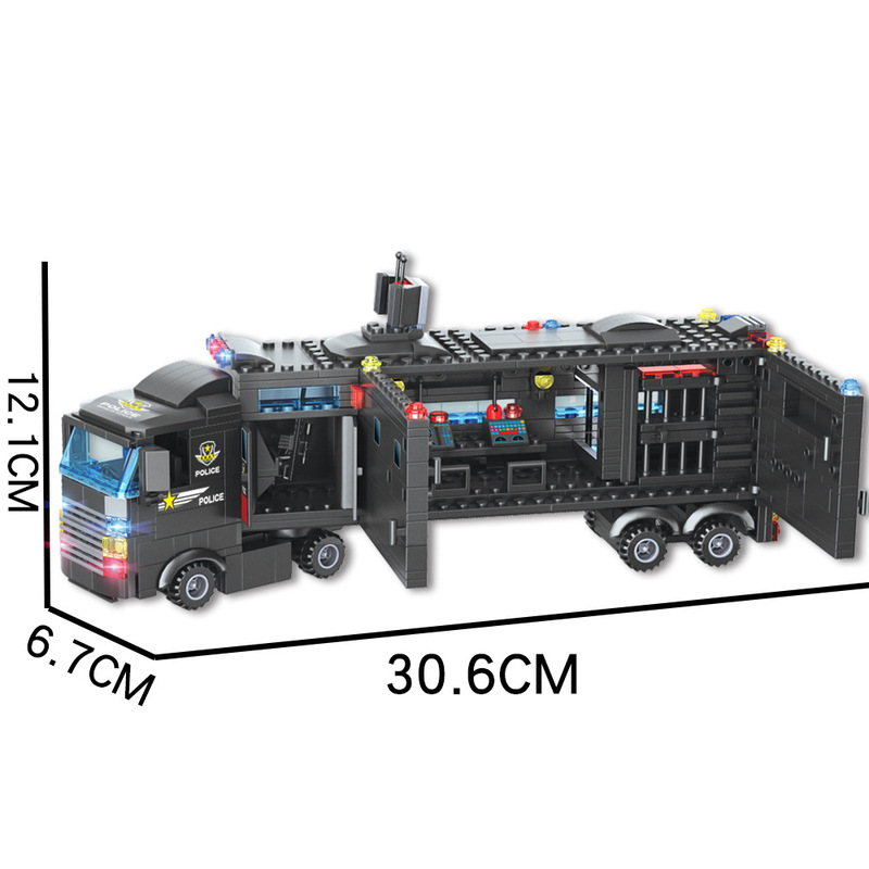 Px 323 ブラックホーク特殊部隊エイトインワン警察コマンドカー互換レゴビルディングブロック子供の組み立ておもちゃ|undefined