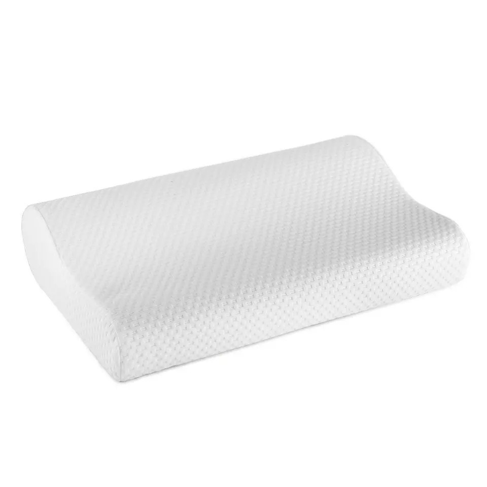 Factory fixed memory pillow slow rebound air layer coat wave adult pillow wave-shaped pillow cervical pillow single