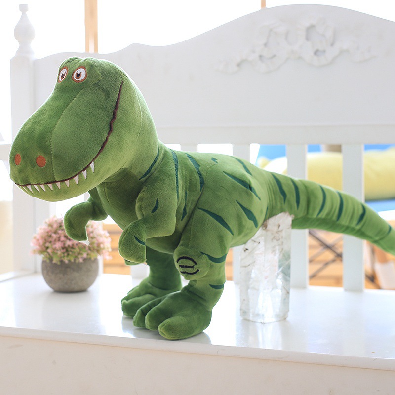 Simulation Large Dinosaur Plush Toy Animal Dinosaur Tyrannosaurus Rex Triceratops Doll Boy Children Gift