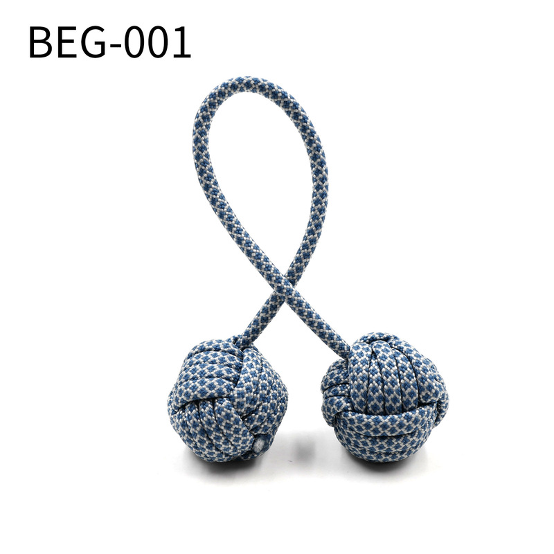 Begleri スチールビーズフィンガートップスピニングおもちゃモンキーノット織りロープストレスリリーフハンドボールハンティングボールおもちゃ/ジャイロ|undefined