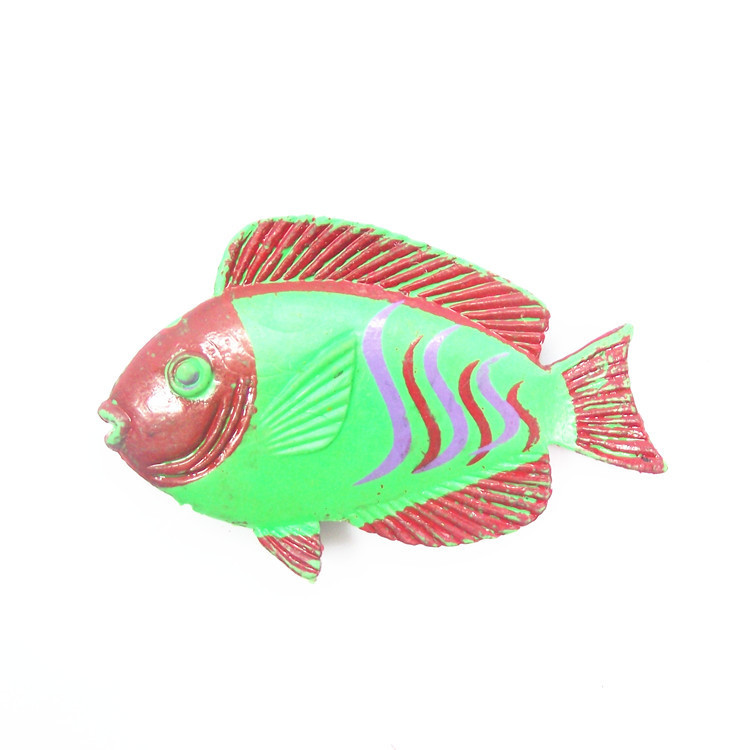Model solid fish a bag of 12 tail landscape simulation tropical fish fake fish plastic fish sand tray ocean fish sand tool