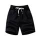 M-9XL Shorts Men's Pants Summer Casual Summer Loose Korean Style Trendy Cotton and Hemp Pants Five-point Pants Beach Pants