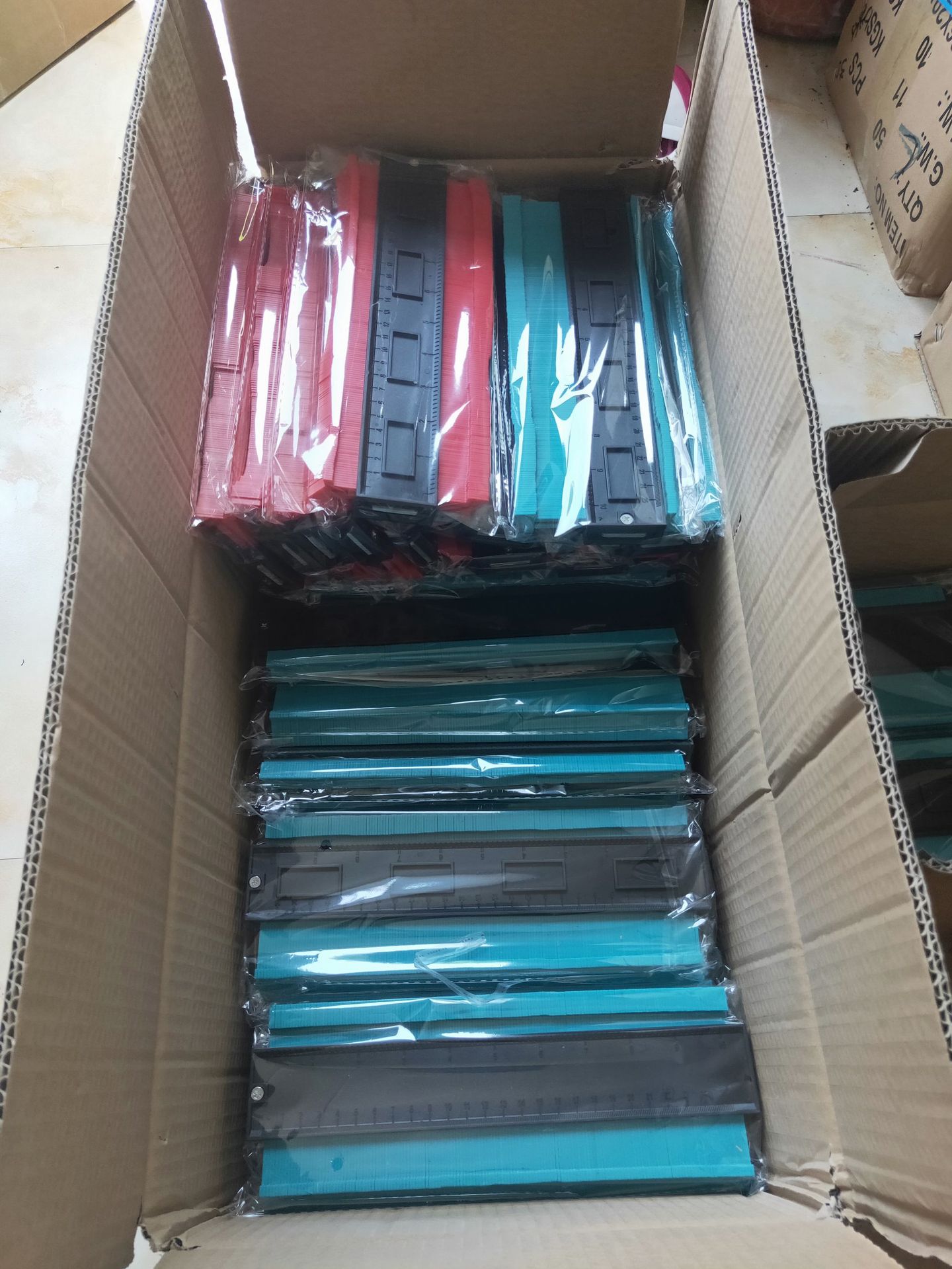 Multifunctional gauge profile gauge Radian ruler lengthened diameter profile gauge shaper gauge profile ruler profile gauge