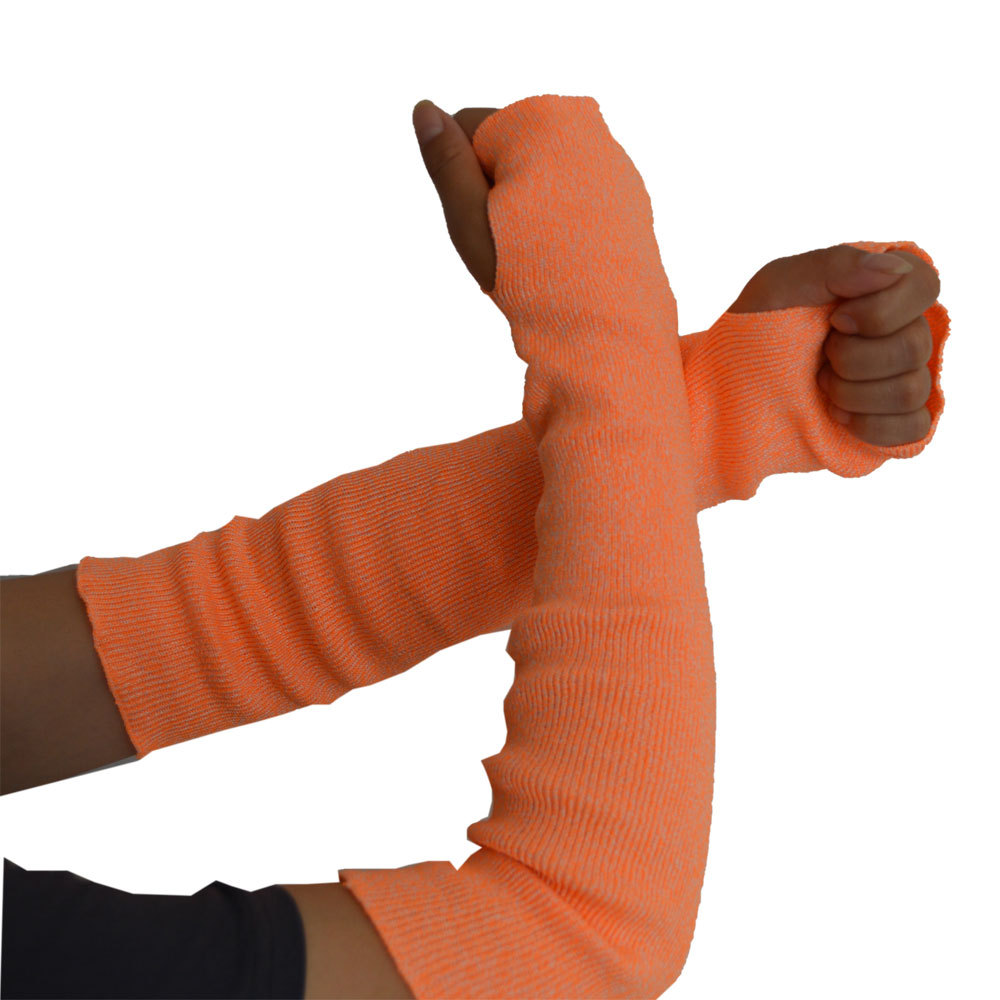 Factory Direct supply anti-cut Level 5 arm guard anti-cut hppe anti-puncture anti-cutting steel wire wrist guard + sleeve wear-resistant wholesale