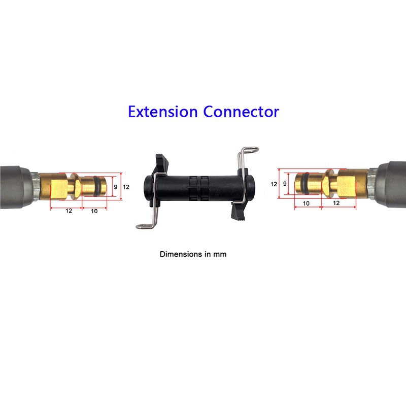AliExpress K series high pressure pipe docking pipe extended connector quick plug car wash water gun outlet pipe cross-border hot sale