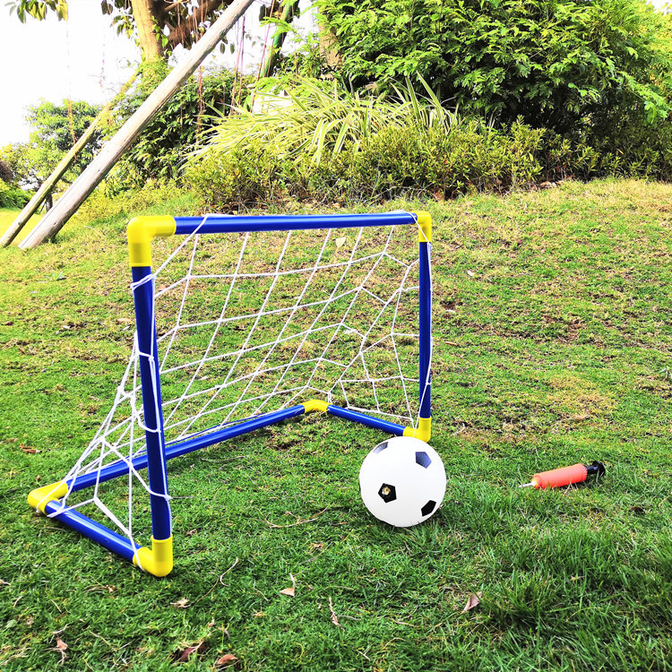 屋内屋外遊びのための子供の携帯用プラスチック 60cm サッカー ゴールのおもちゃ|undefined