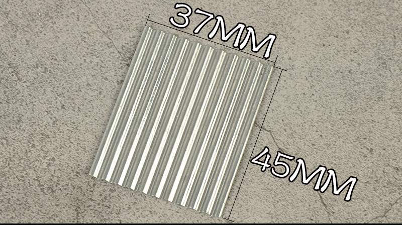 Kezuo military model scene scene building sand table making material 1/35 factory building steel shed corrugated tile color steel tile