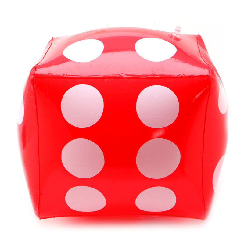 PVC inflatable dice large color sieve fun big dice activity atmosphere props bar KTV points toy