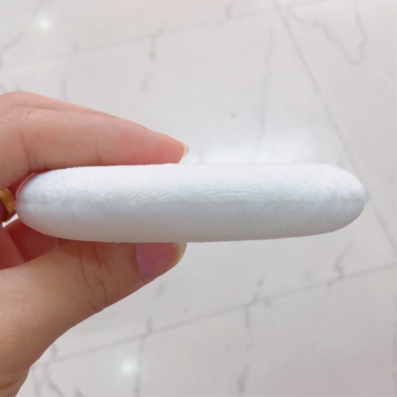 影楼化粧師専用パフ円形綿リボン100mmフック手袋パフ化粧パフ卸売り|undefined