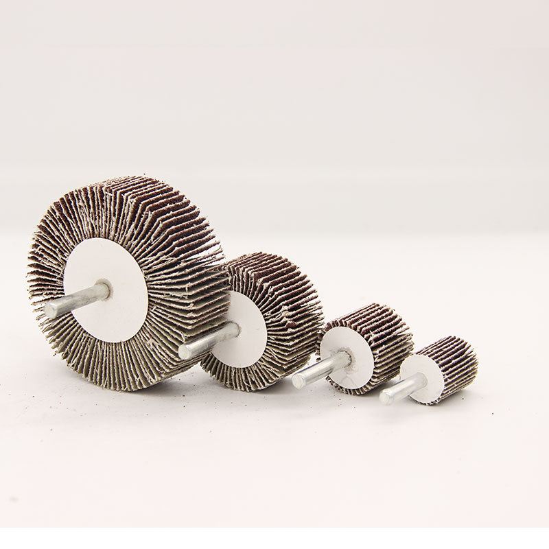 Manufacturers supply various specifications with handle impeller grinding head Louver abrasive cloth grinding head with handle page wheel large quantity Congyou