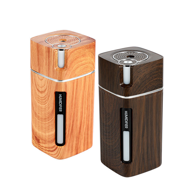 New creative hot wood grain L1 humidifier home car Mini usb