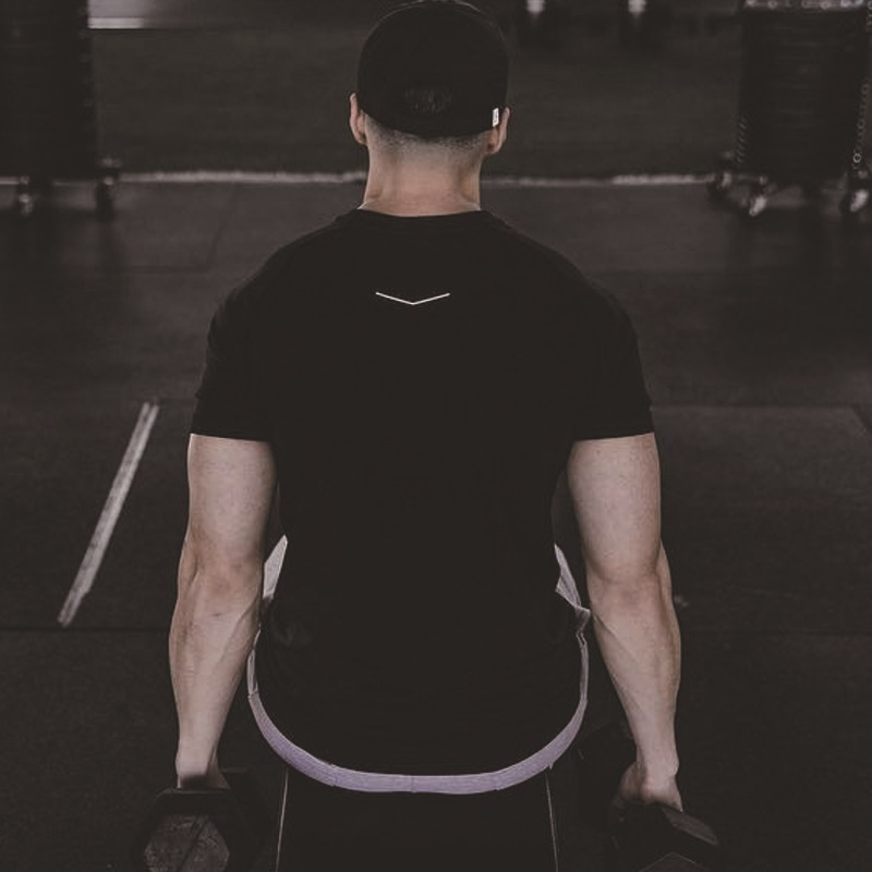 [Foreign Trade Wholesale Africa Cross-border] Fitness Men's Summer Sports Leisure Quick-drying Short-sleeved T-shirt Running Exercise