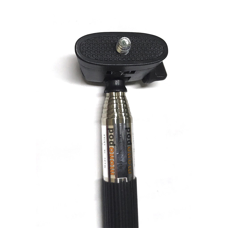 Manufacturers in stock stainless steel 7 telescopic selfie stick slot tube monopod selfie stick gopro camera selfie stick