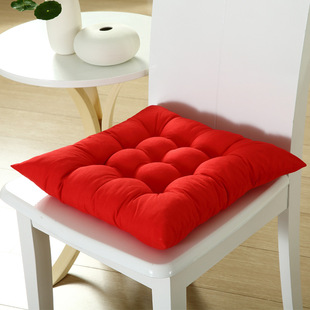 Solid color sanding thickened cushion cushion office chair cushion student mat dining chair tatami mat cushion