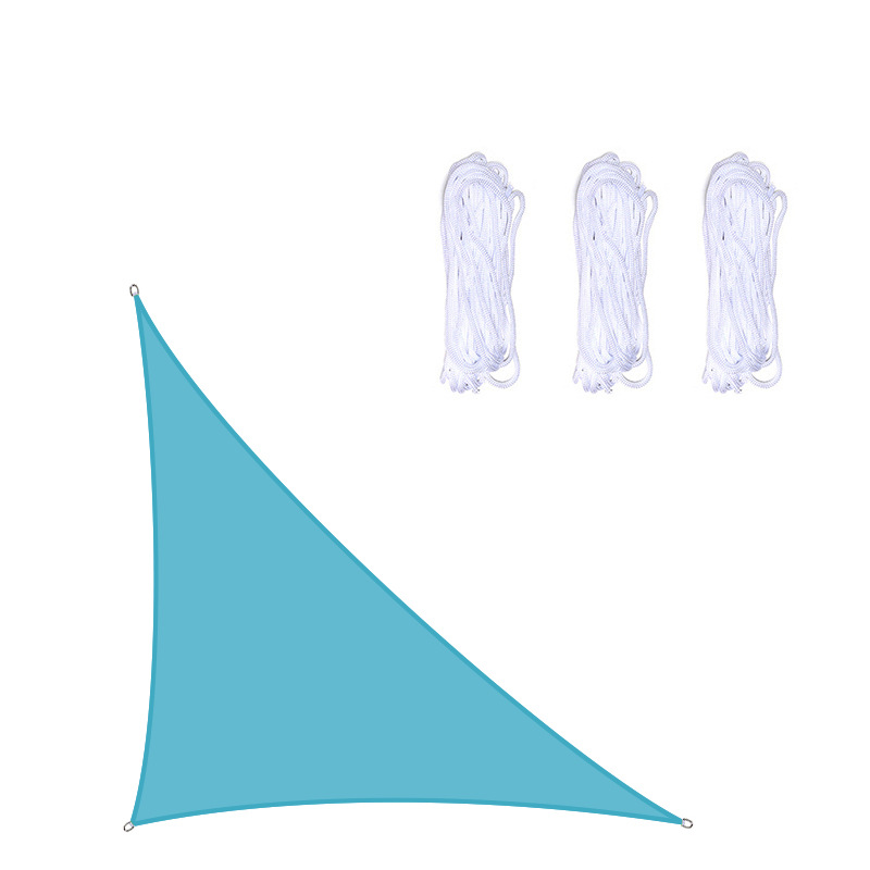 Right triangle sunshade sail 3*3*4.3 m garden outdoor canopy waterproof UV-proof sunshade