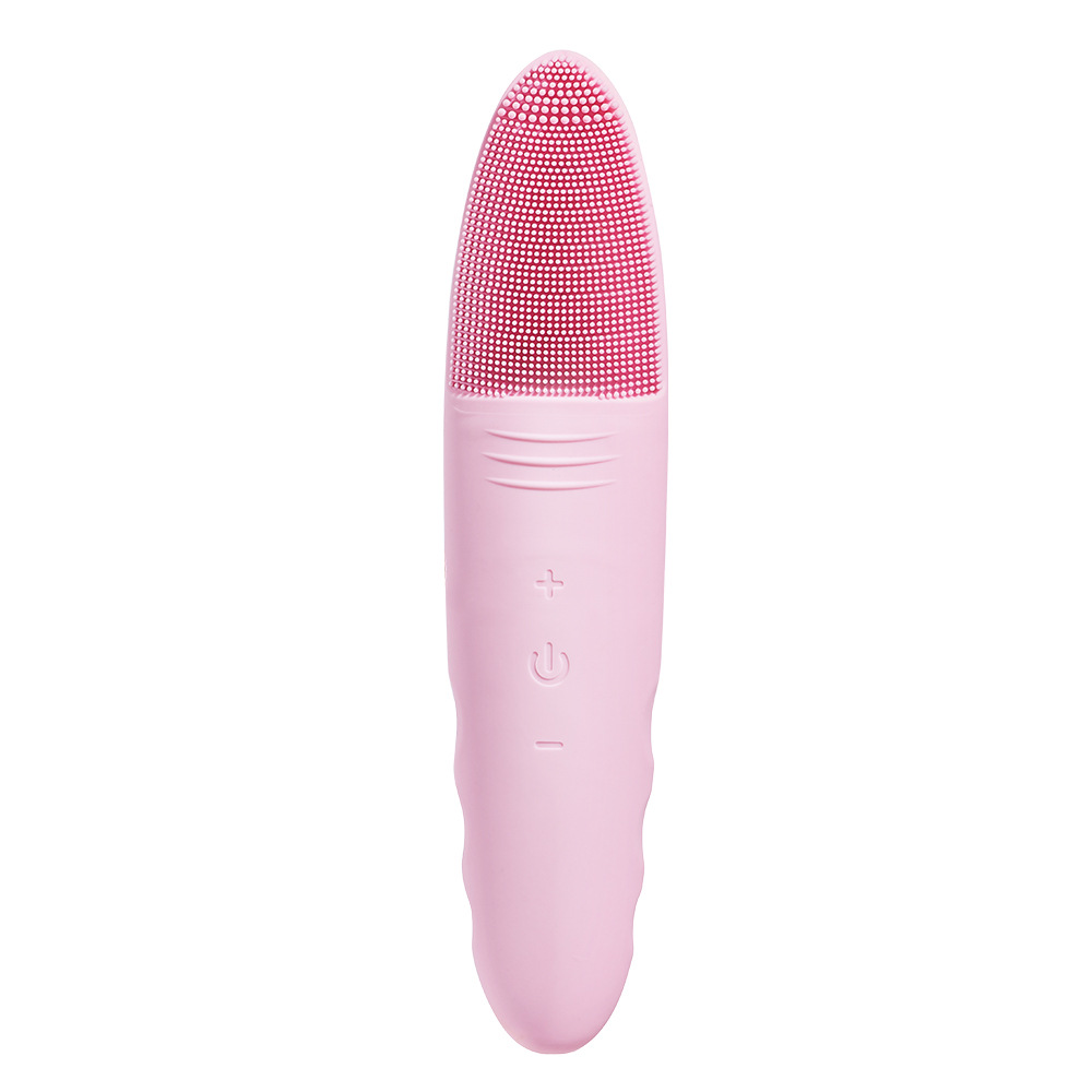 Silicone Cleanser New Electric Waterproof Facial Massager Ultrasonic Pore Cleaner Factory Spot Wholesale