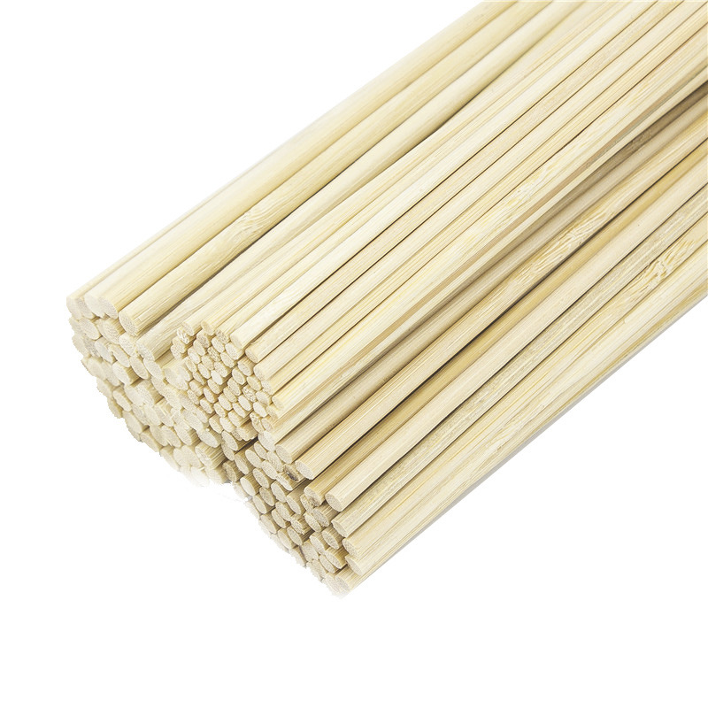 Factory direct supply small bamboo stick DIY handmade building model material 6mm wig stick flower stick flat bamboo stick