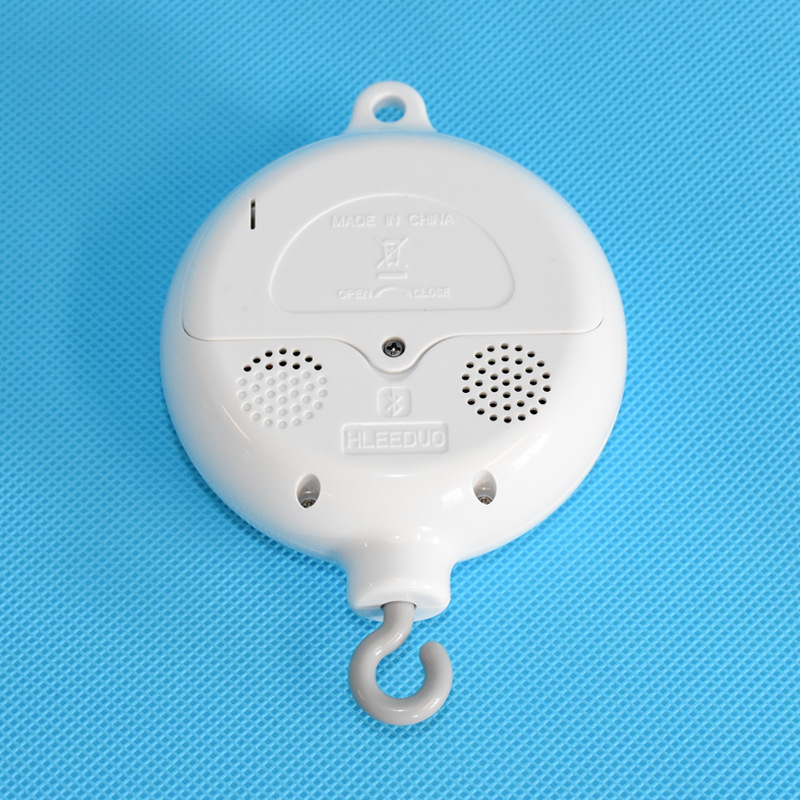 hleeduo 12 music box baby bed Bell pendant baby bed Bell accessories 12 music Electric Music Box