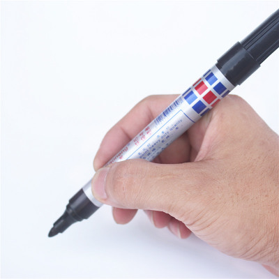 Baoneng 700 single marker economical oil pen box head pen big head pen Red Blue Black