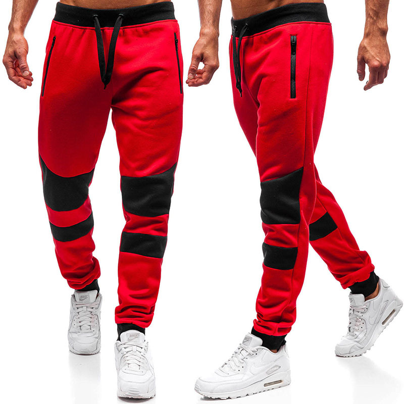 AliExpress wish Hot Sale men fashion casual trousers pocket waterproof zipper design 1501-K45