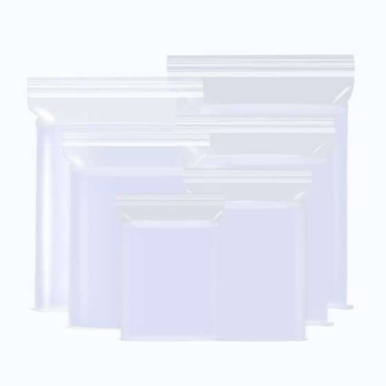 pe plastic self-sealing bag thickened transparent disposable food sealing bag clothing storage dustproof packaging bag sealed bag
