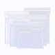 pe plastic self-sealing bag thickened transparent disposable food sealing bag clothing storage dustproof packaging bag sealed bag