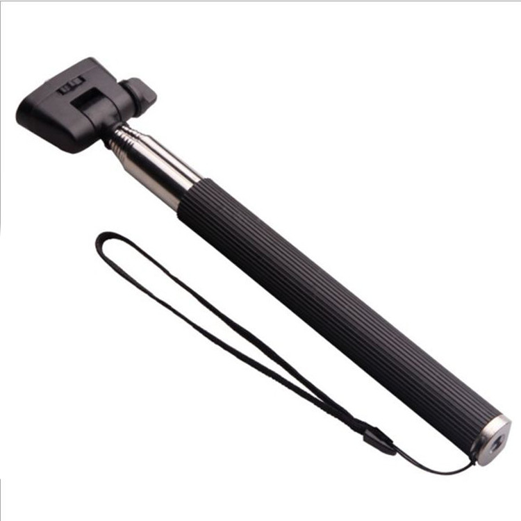 Manufacturers in stock stainless steel 7 telescopic selfie stick slot tube monopod selfie stick gopro camera selfie stick